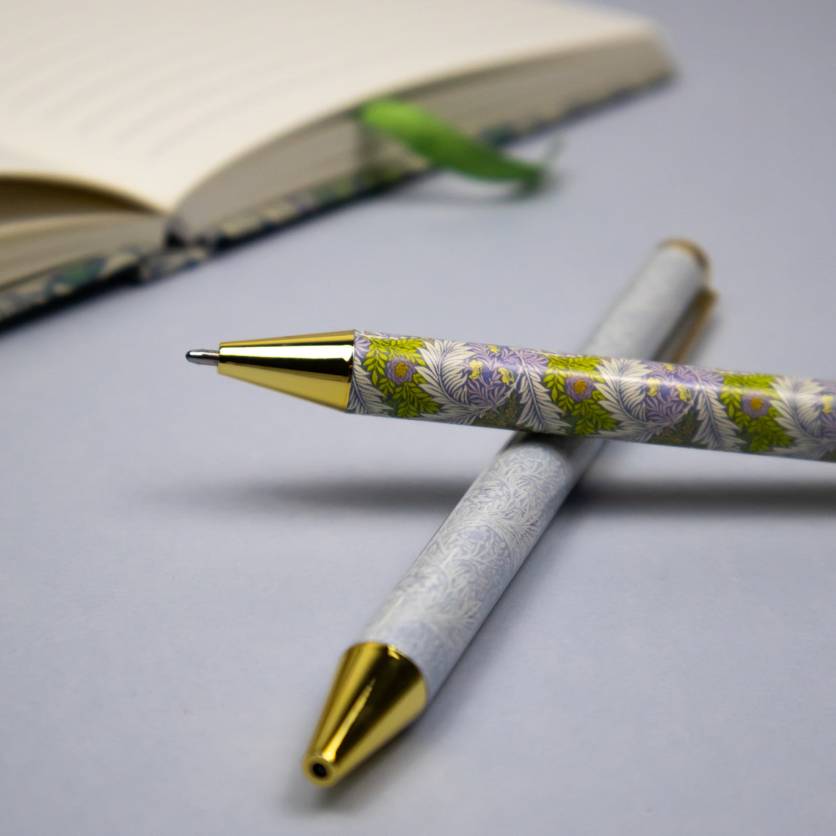 William Morris Mixed Design Ballpoint Pens in Gift Box – Set of 3 Pens