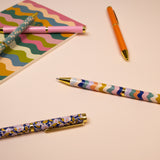 Willow and Belle Mixed Design Ballpoint Pens in Gift Box – Set of 5 Pens
