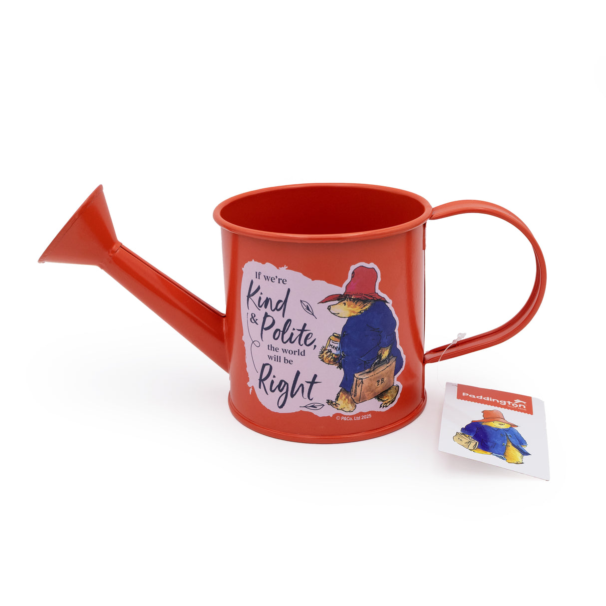 Paddington Children’s Watering Can – Kids Metal Watering Can for Garden Play – Outdoor Activity Gift