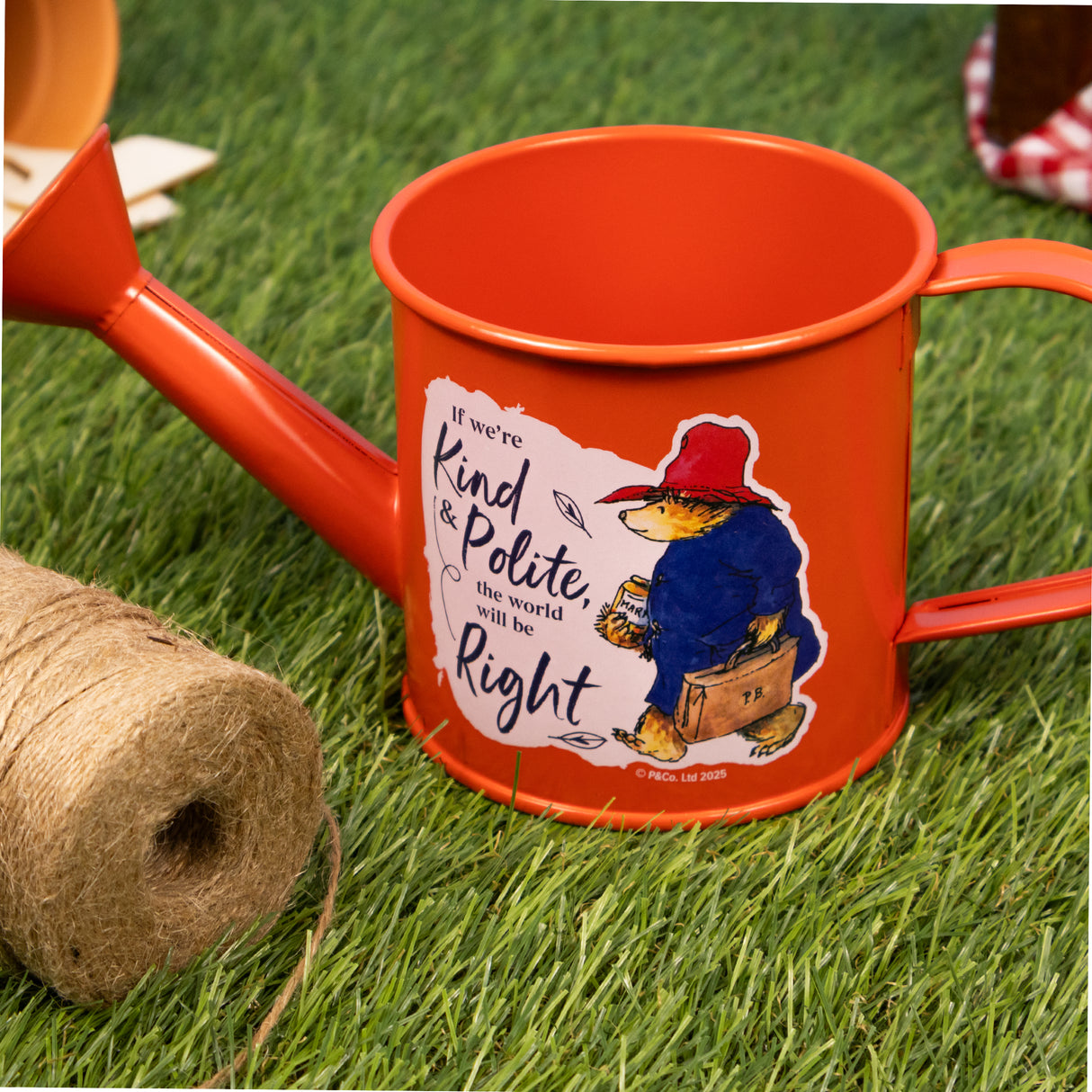 Paddington Children’s Watering Can – Kids Metal Watering Can for Garden Play – Outdoor Activity Gift