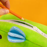 Dinosaur Plush Pencil Case – Soft Zip-Up Storage for Kids