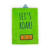 Dinosaur Plush Notebook – Soft Cover Kids Journal – Fun Dino Stationery Gift
