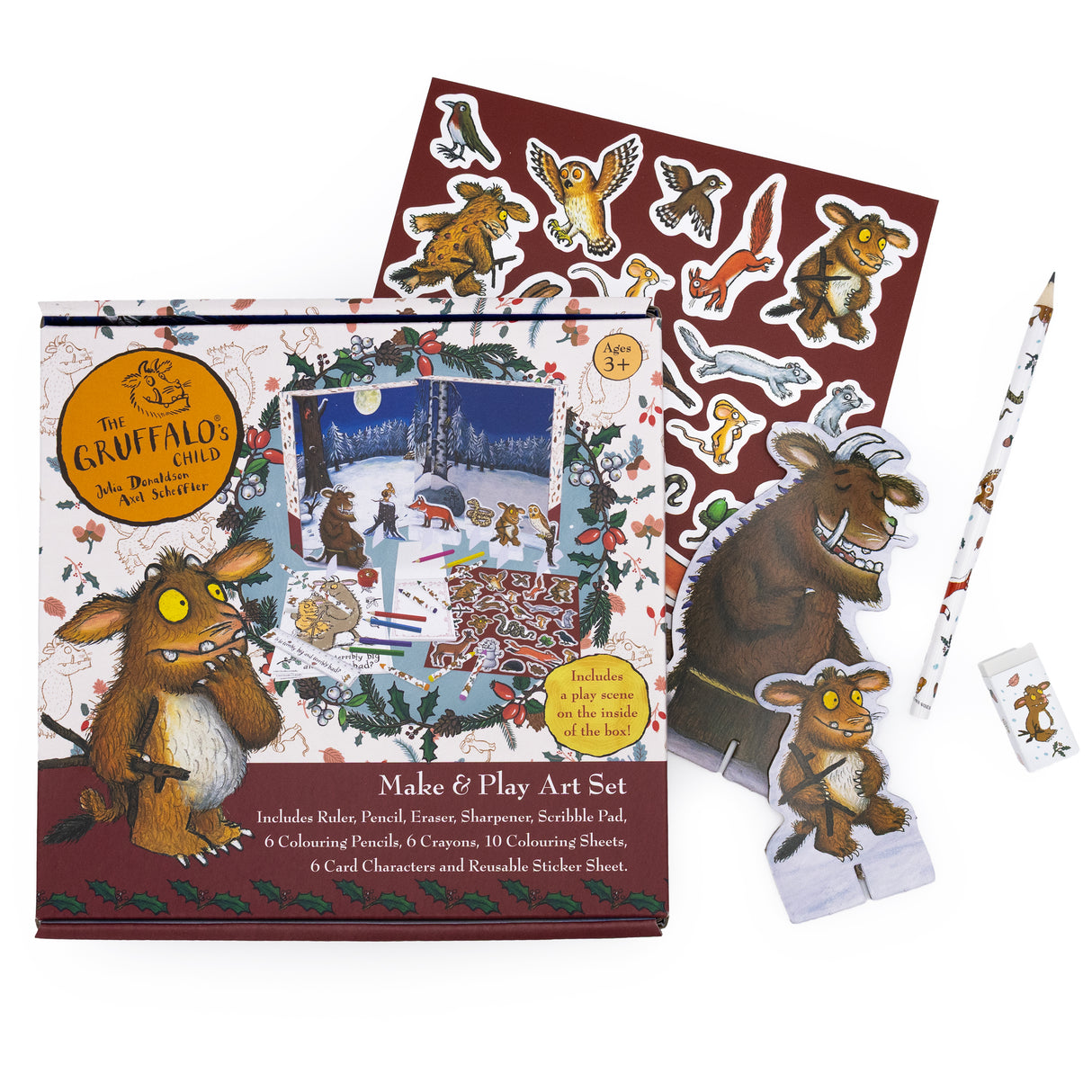 The Gruffalo's Child Make & Play Set – Creative Activity Kit with Play Scene
