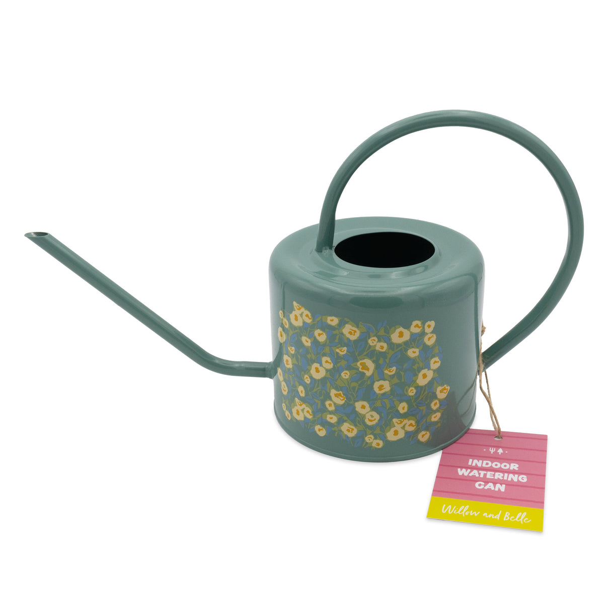 Watering Can – Abstract Floral Design