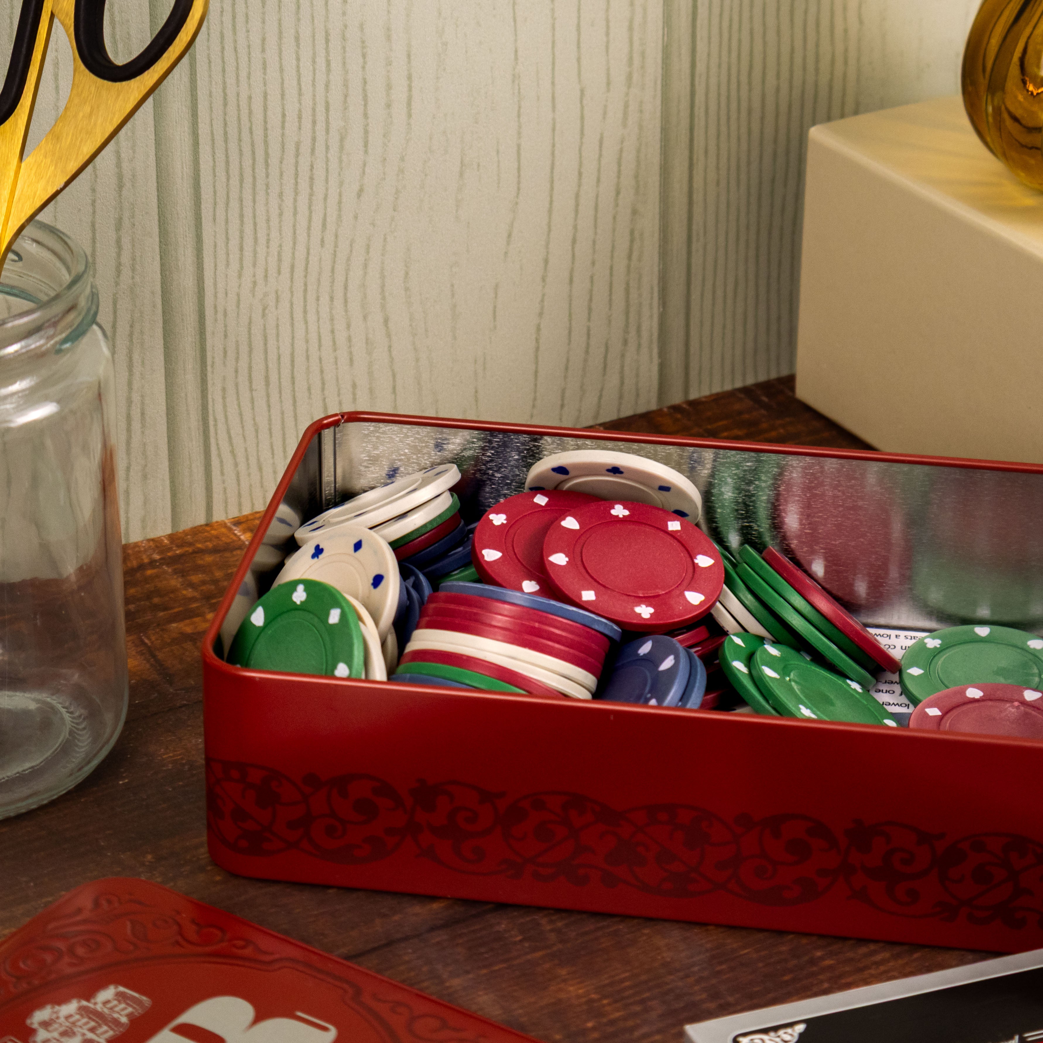 The Gentleman's Emporium Poker Set – Classic Cards & Chips Gift in
