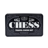 The Gentleman’s Emporium Chess Travel Set – Classic Portable Board Game in Tin