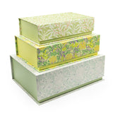 Set of 3 Nesting Storage Boxes - William Morris Designs