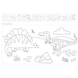 Colour Your Own 3m Dinosaur Poster – Sticky-Backed Screen-Free Activity for Kids