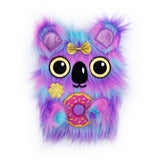 Scruffy Koala Plush Notebook – Soft A5 Lined Journal for Kids