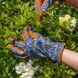 Orange Grove Gardening Gloves - Women's One Size – William Morris Snakeshead Design