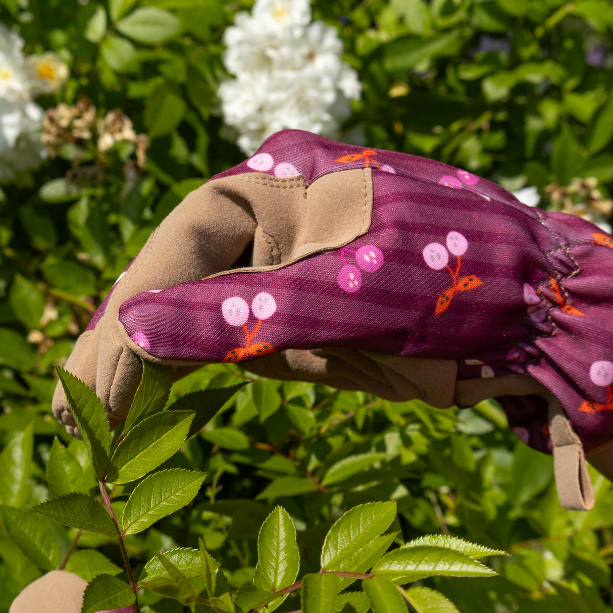 Willow & Belle Gardening Gloves - Women's One Size – Cherries Design