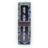 Birds Design Ballpoint Pen in Gift Box – Black Ink Twist Nib Pen – Beautiful Wildlife Bird Pattern Stationery Gift