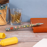 William Morris Cray Ballpoint Pen in Gift Box – Twist Action – Black Ink – Floral Stationery Gift