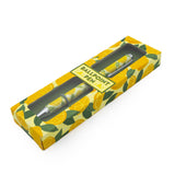 Lemons Ballpoint Pen in Gift Box – Twist Action – Black Ink – Fruit Design Stationery Gift