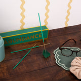 Abundance Incense and Crystal Holder - Sage Scent with Jade Crystal