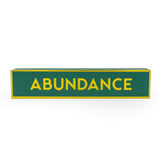 Abundance Incense and Crystal Holder - Sage Scent with Jade Crystal