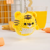 Make Your Own Crochet Key Ring Kit - Tiger