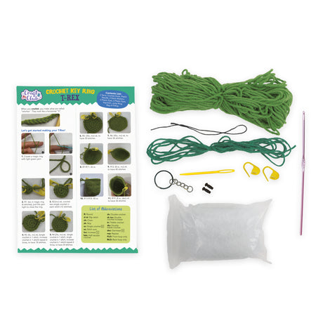 Make Your Own Crochet Key Ring Kit - T-Rex