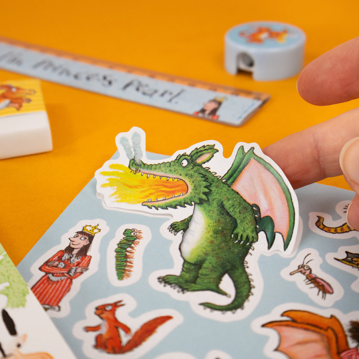 Zog Children’s Stationery Set with Stickers