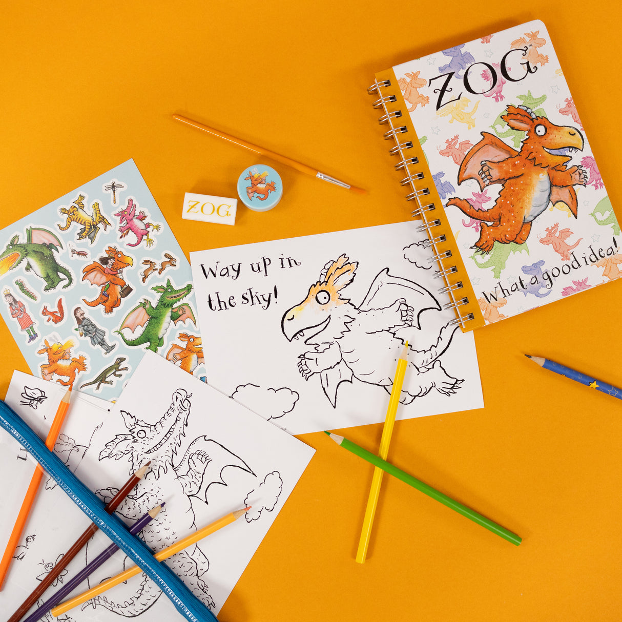 Zog Children’s Art Activity Wallet