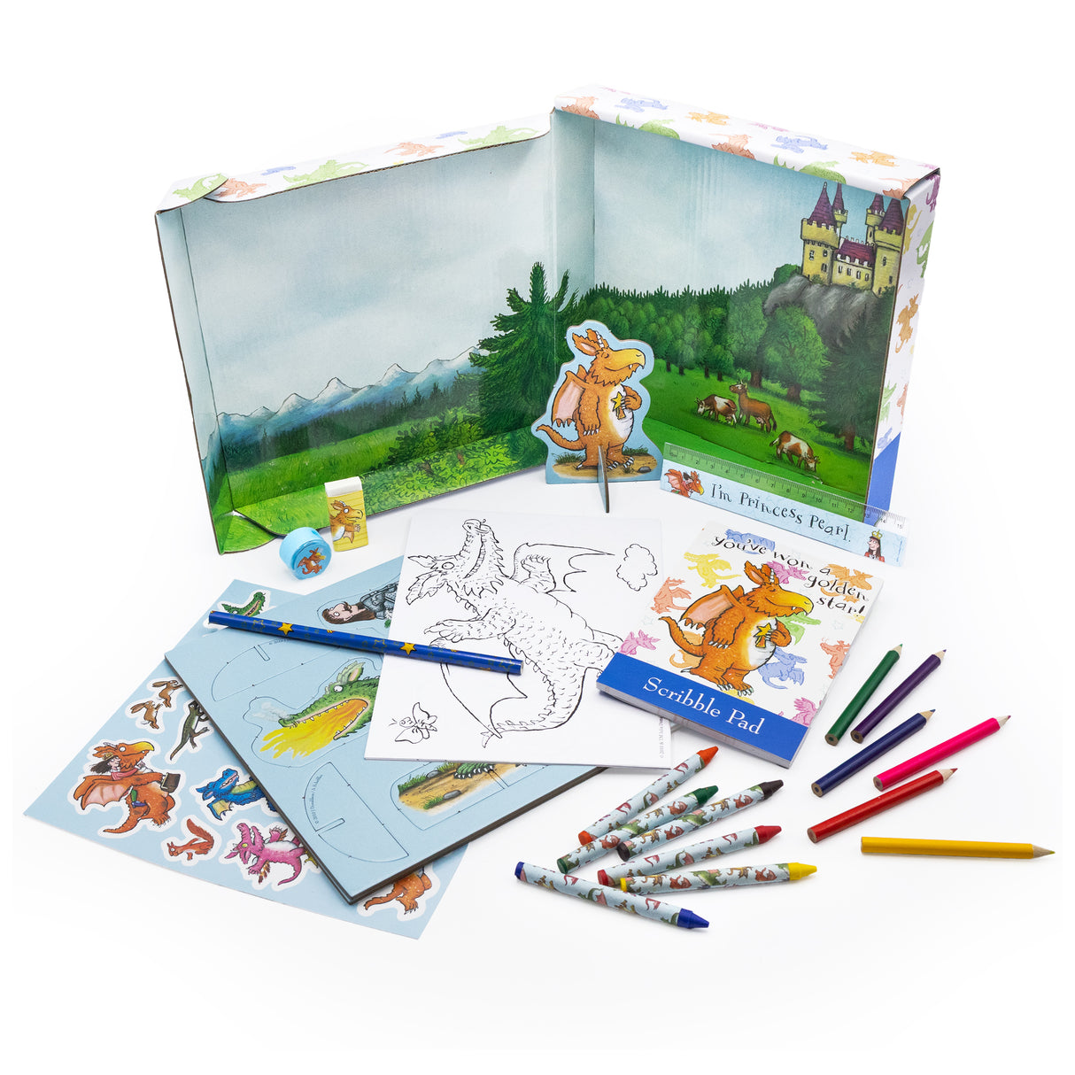 Zog Make & Play Set – Creative Activity Kit with Play Scene