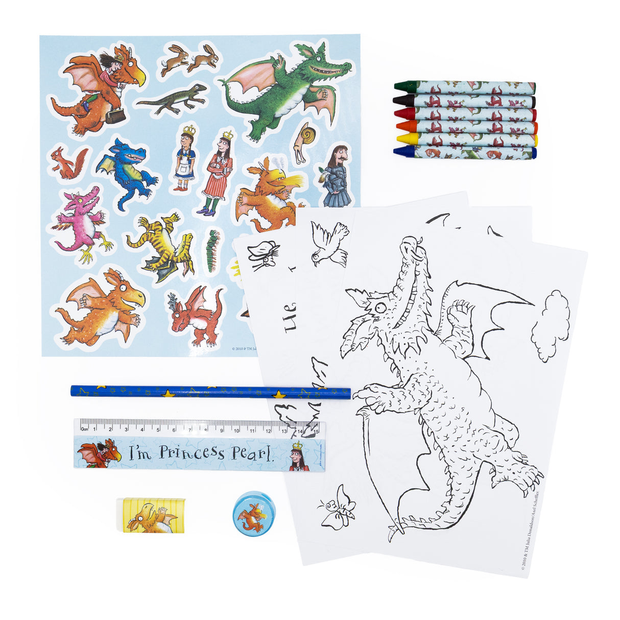 Zog Make & Play Set – Creative Activity Kit with Play Scene