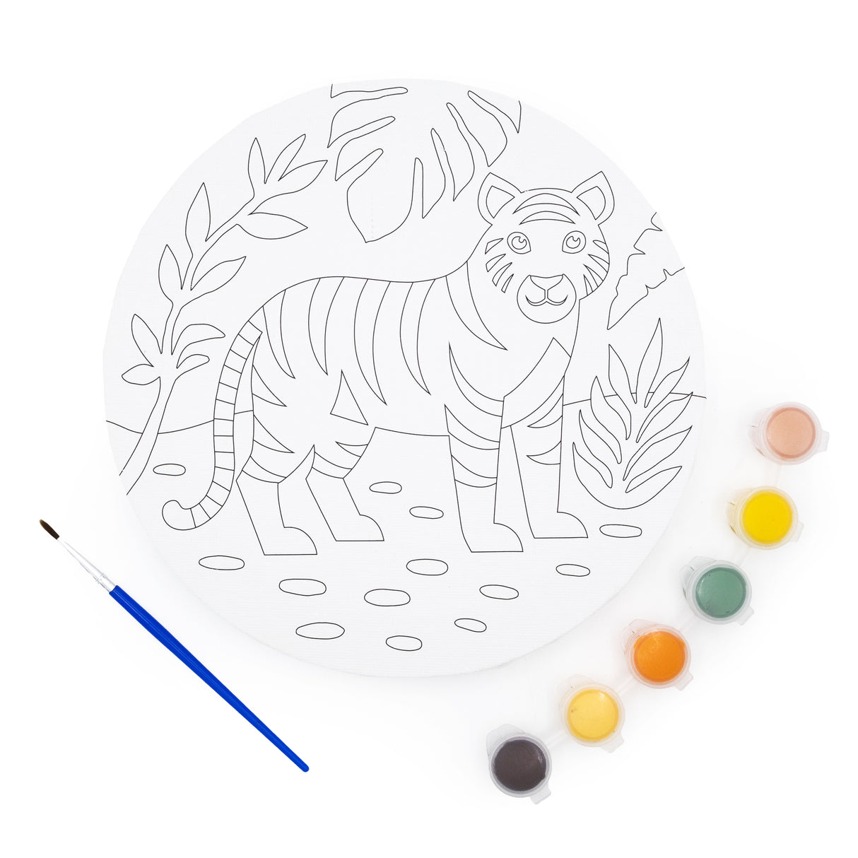 Paint Your Own Wall Art – Tiger