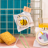 Make Your Own Mini Cross Stitch Kit - Bumblebee