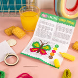 Make Your Own Mini Cross Stitch Kit - Butterfly