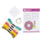 Make Your Own Mini Cross Stitch Kit - Donut