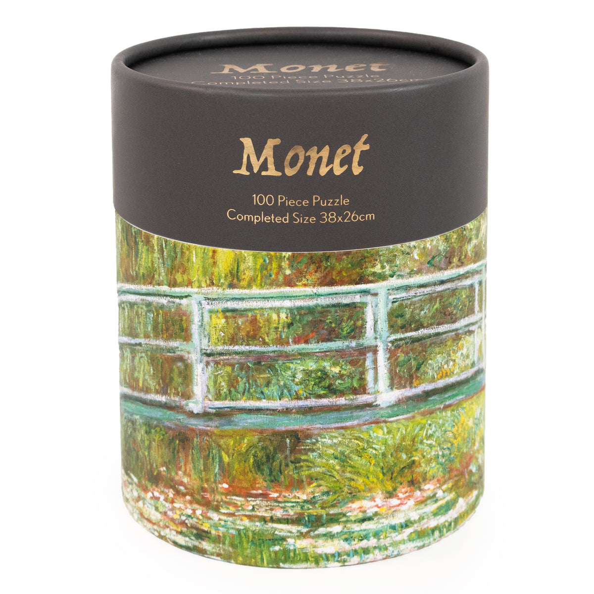 Monet Bridge - 100 Piece Puzzle In Tube
