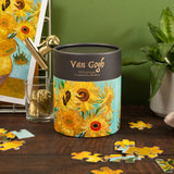 Van Gogh Suflowers - 100 Piece Puzzle In Tube