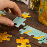 Van Gogh Suflowers - 100 Piece Puzzle In Tube