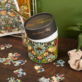 William Morris 'Strawberry Thief' - 100 Piece Puzzle In Tube