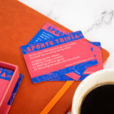 Sports Trivia Cards