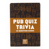 Pub Quiz Trivia Cards