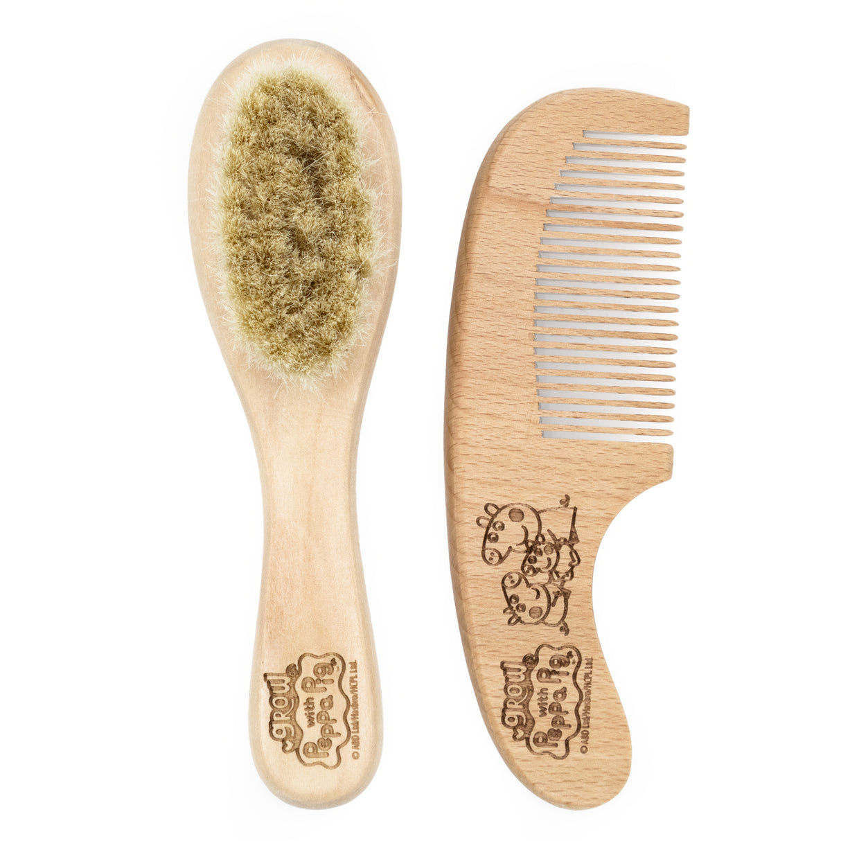 Peppa Pig Baby Brush, Comb & Enamel Mug Gift Set