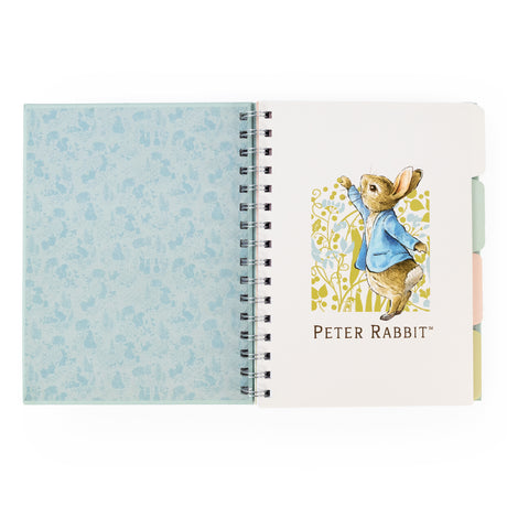 Peter Rabbit A5 Wired Notebook with Dividers