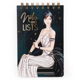 Claire Coxon Art Deco Wired Notepad