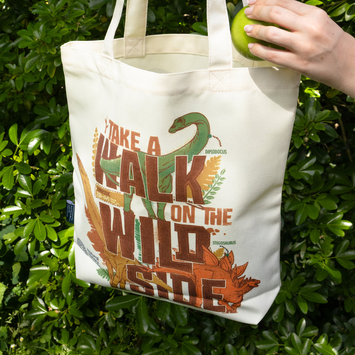 Natural History Museum Dinosaur Tote Bag