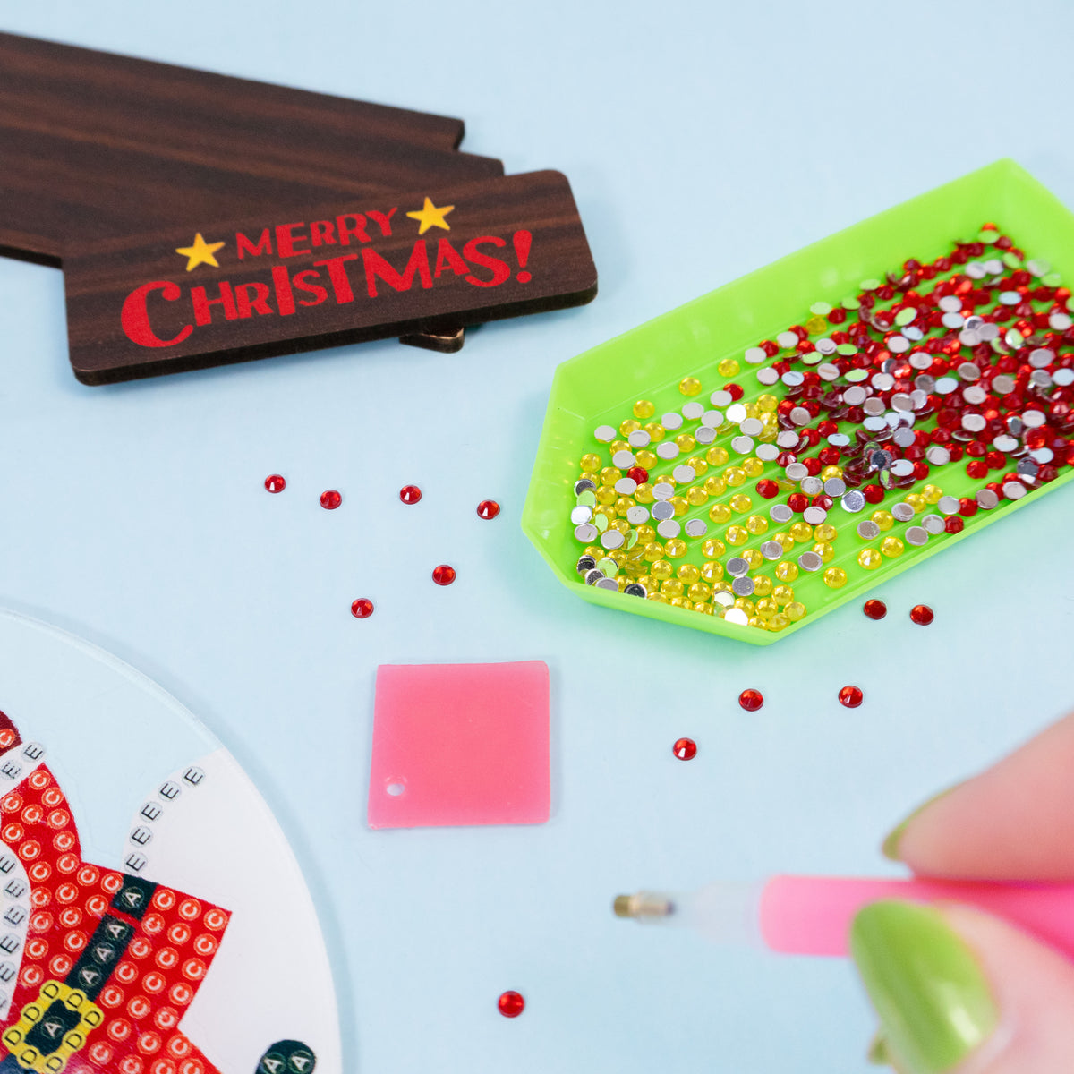 Snow Globe Diamond Painting Set