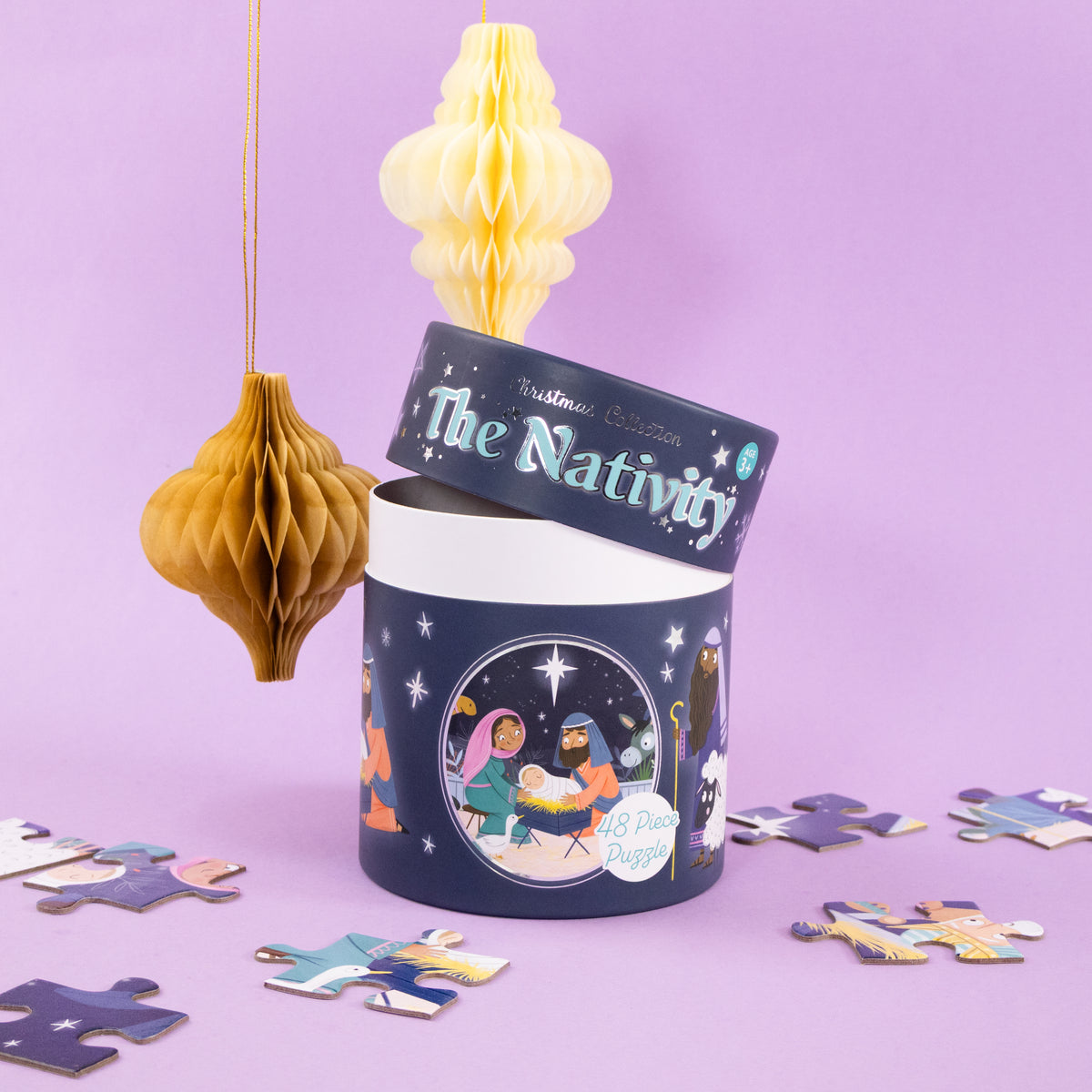 The Nativity - 48 Piece Puzzle In Tube