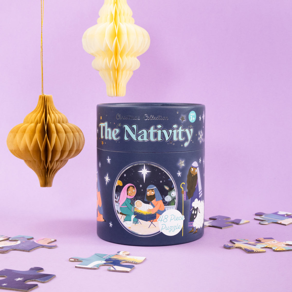 The Nativity - 48 Piece Puzzle In Tube