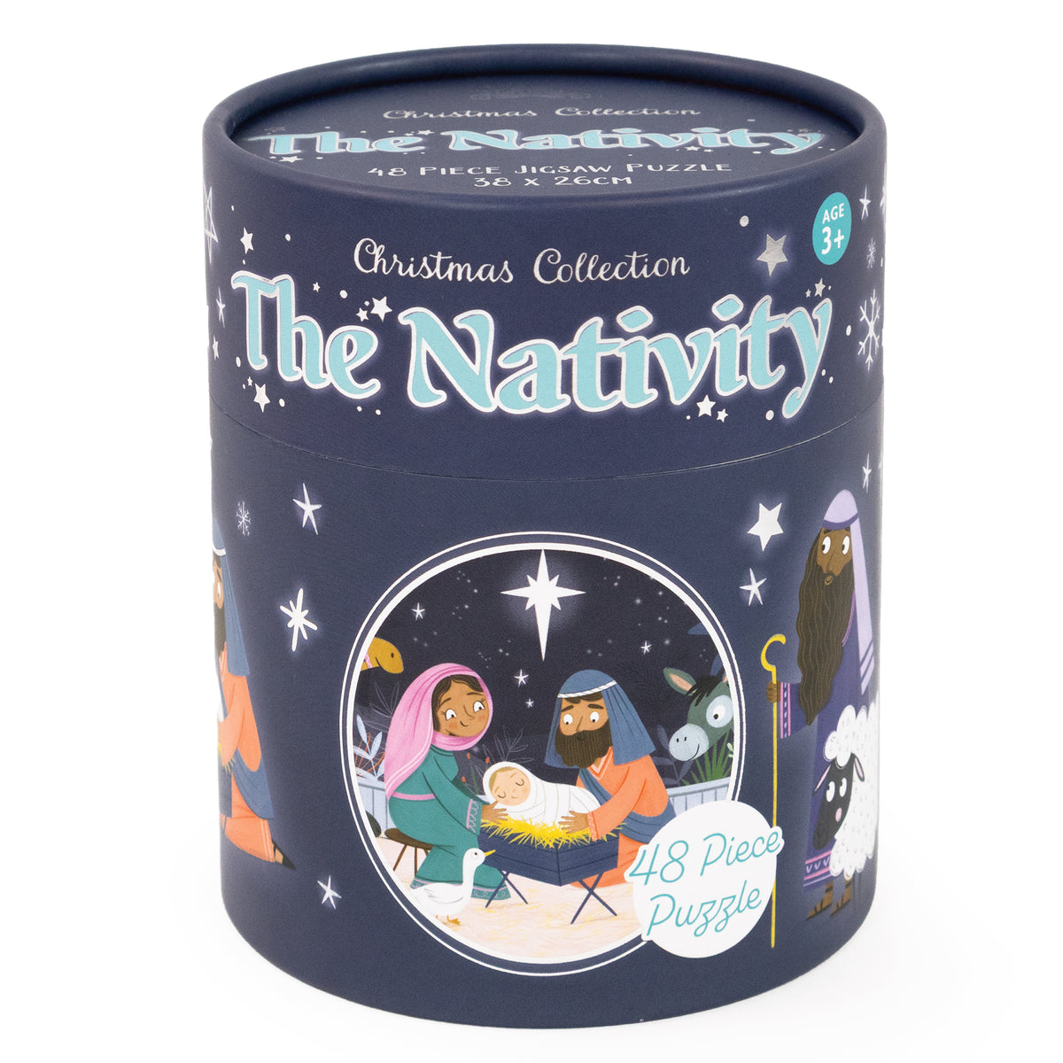 The Nativity - 48 Piece Puzzle In Tube