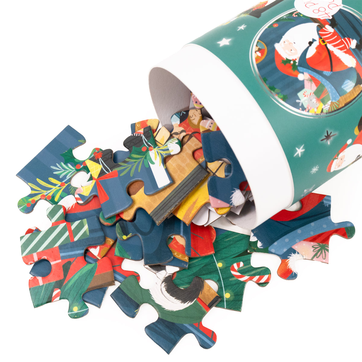 The Night Before Christmas - 48 Piece Puzzle In Tube