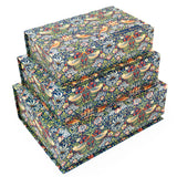 Set of 3 Nesting Storage Boxes - William Morris