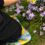 Memory Foam Garden Kneeler - Monet's Bouquet of Sunflowers Design