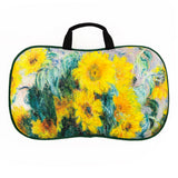 Memory Foam Garden Kneeler - Monet's Bouquet of Sunflowers Design