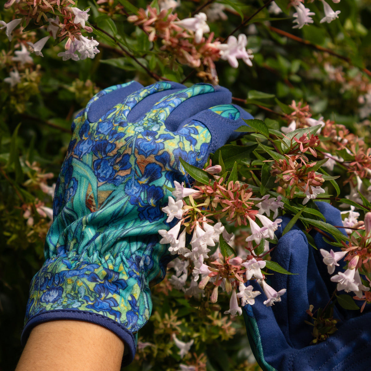 Outdoor Gardening Gloves - Van Gogh's Irises Design