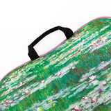 Memory Foam Garden Kneeler - Monet's The Japanese Footbridge Design